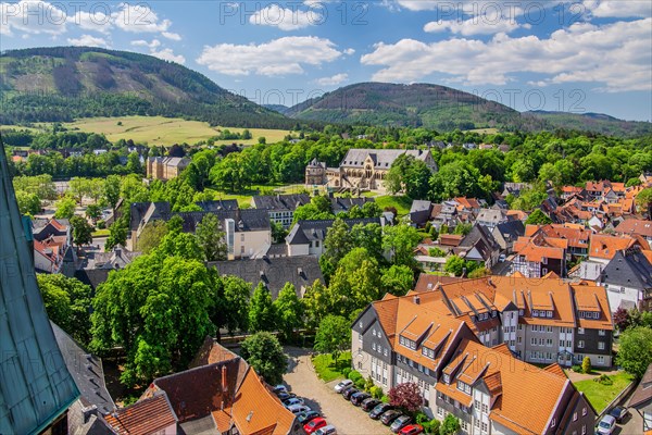 Overview with the Imperial Palace at Rammelsberg