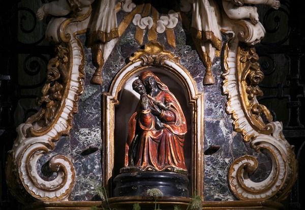 Interior view Black Madonna