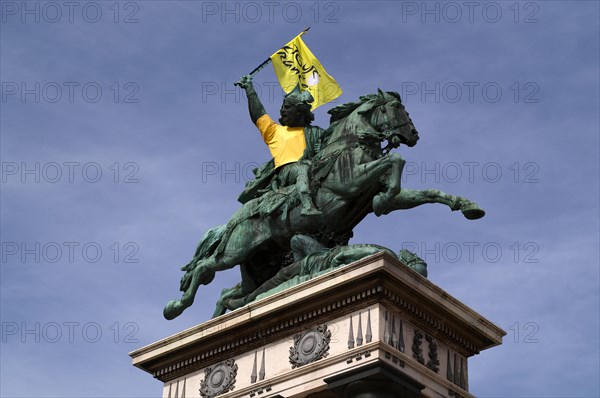 Statue of Gallic warrior Vercingetorix