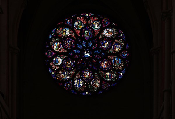 Interior view of Saint-Jean Cathedral