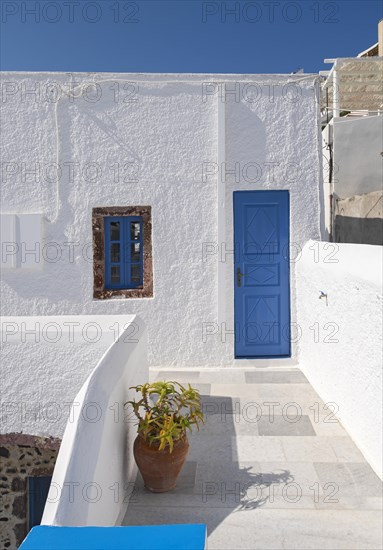 Blue door