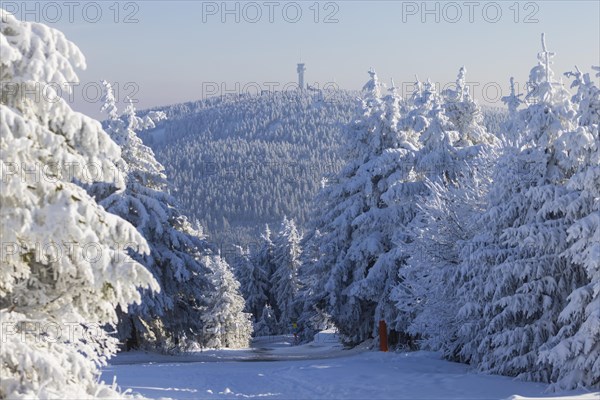 Winter on the Fichtelberg