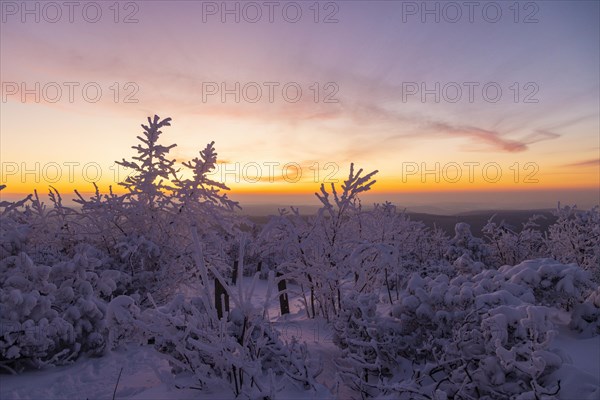 Winter on the Fichtelberg