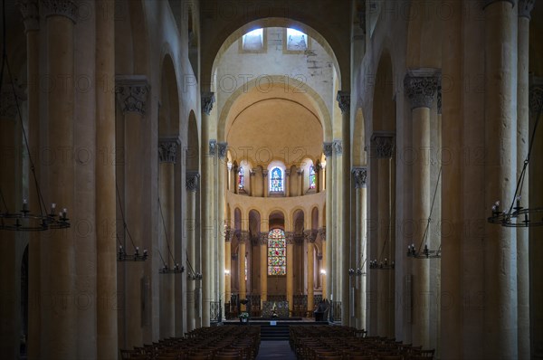 Interior view of the chancel