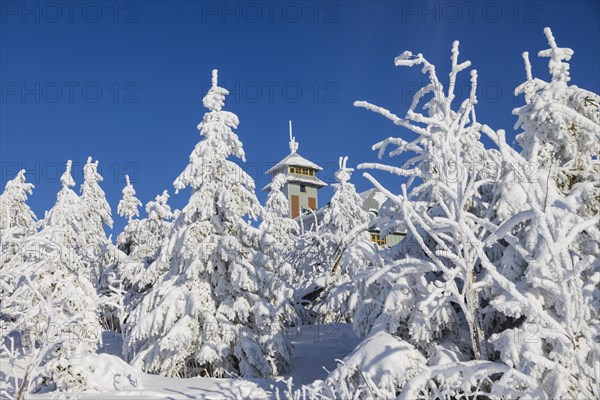 Winter on the Fichtelberg