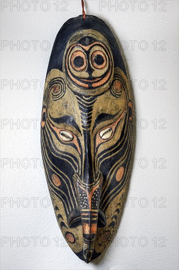 Mythological wooden mask