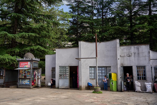 Kiosk and small shops