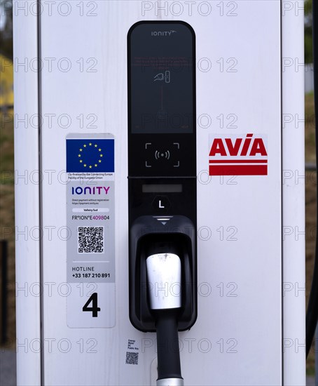 IONITY Avia charging station for electric cars