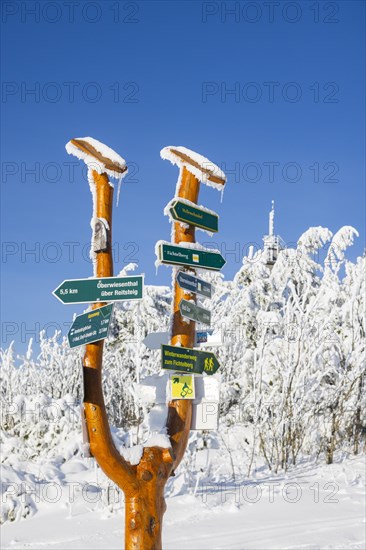 Winter on the Fichtelberg