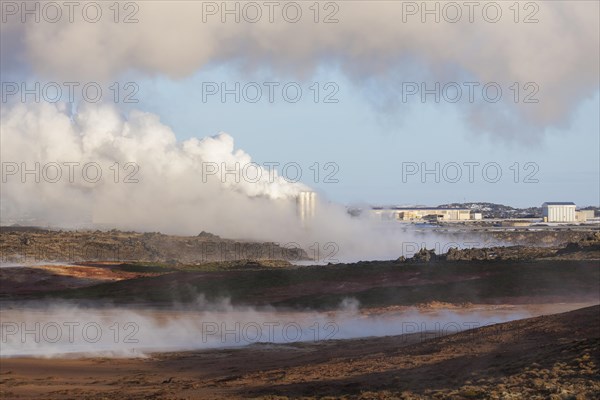 Reykjanes geothermal power plant