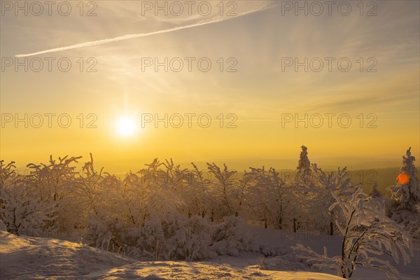 Winter on the Fichtelberg