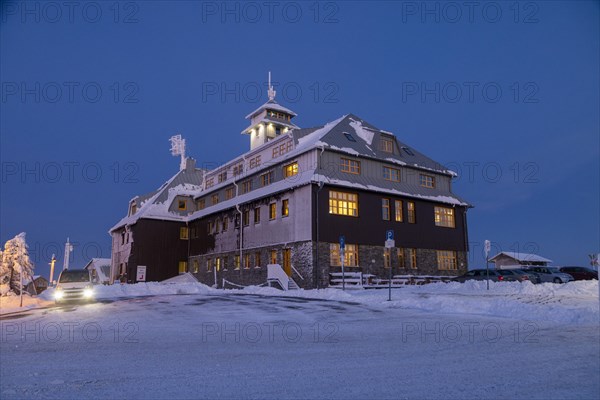 Winter on the Fichtelberg