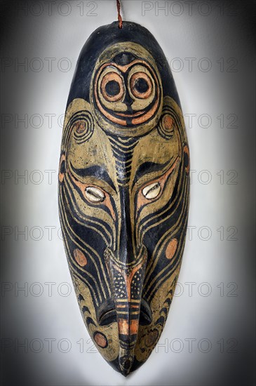 Mythological wooden mask