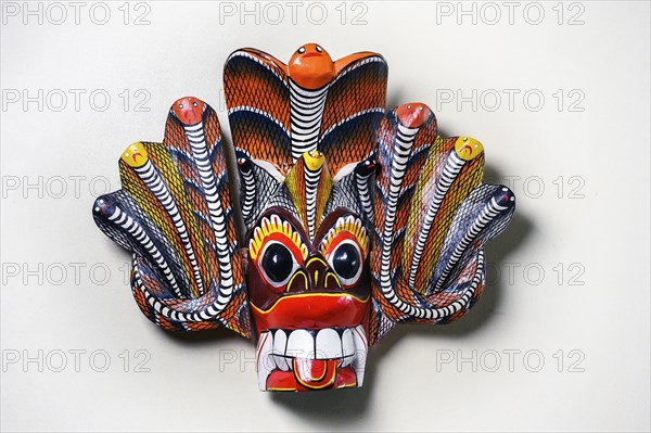 Balinese mythological wooden mask