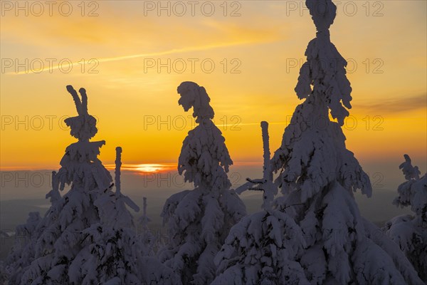 Winter on the Fichtelberg