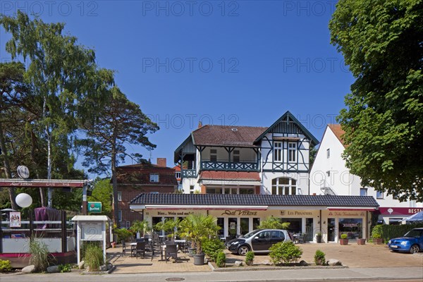 Cafe-restaurant Die Vitrine at Timmendorfer Strand