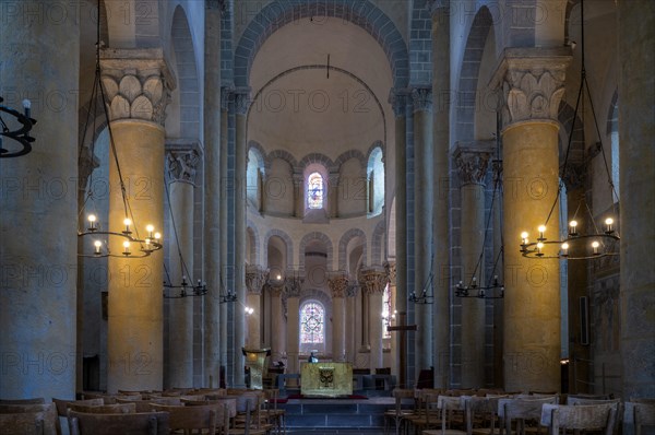 Interior view transept