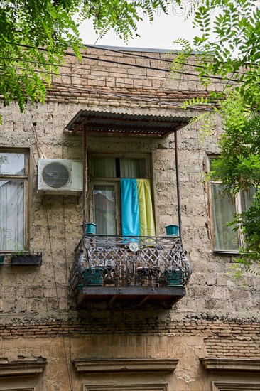 Ukrainian Flag Balcony