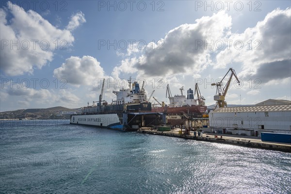 Ships at Neorion Shipyards