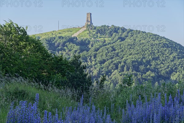 Shipka Monument at the Shipka Pass in the Balkan Mountains in Central Bulgaria. Shipka