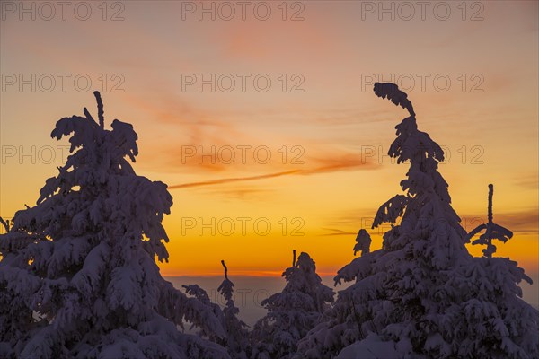 Winter on the Fichtelberg