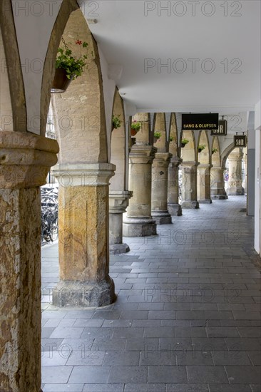 Archways of the buildings at Prinzipalmarkt