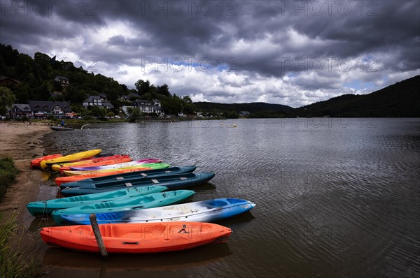 Colourful boats