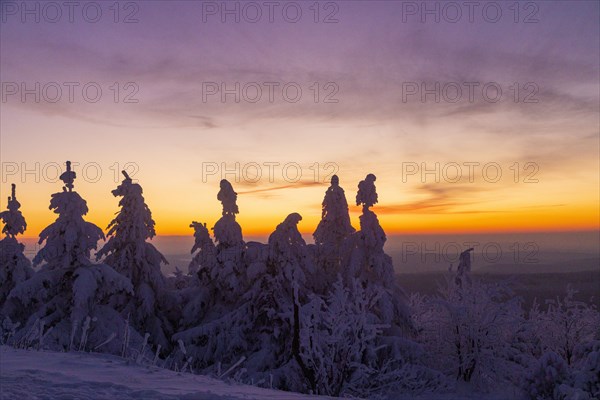 Winter on the Fichtelberg