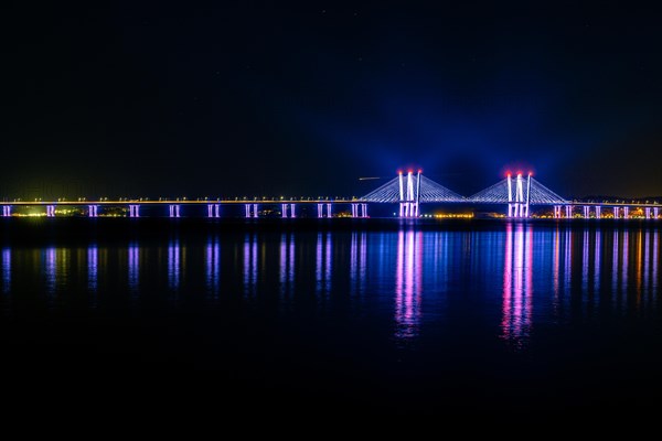View on The Tappan Zee Bridge