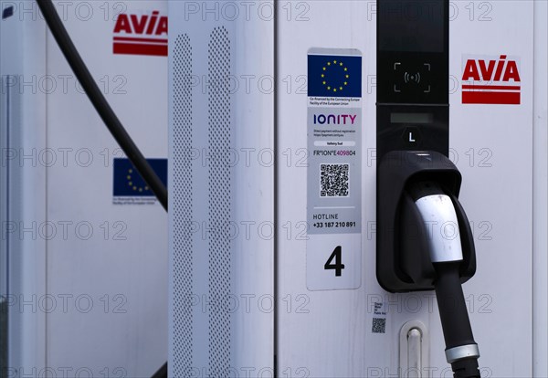 IONITY Avia charging station for electric cars