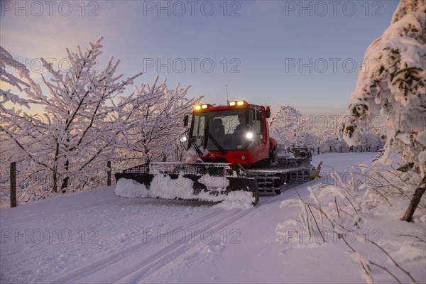 Winter on the Fichtelberg