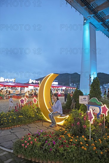 Nangman Pocha night market under Dolsan Bridge