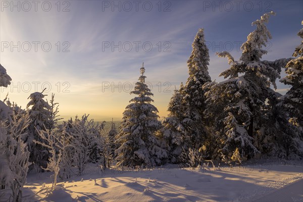 Winter on the Fichtelberg