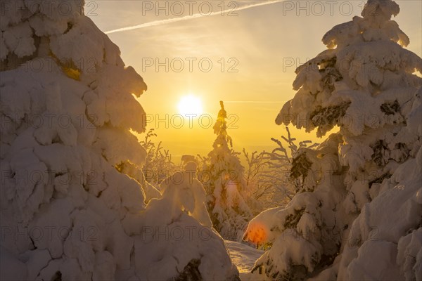 Winter on the Fichtelberg