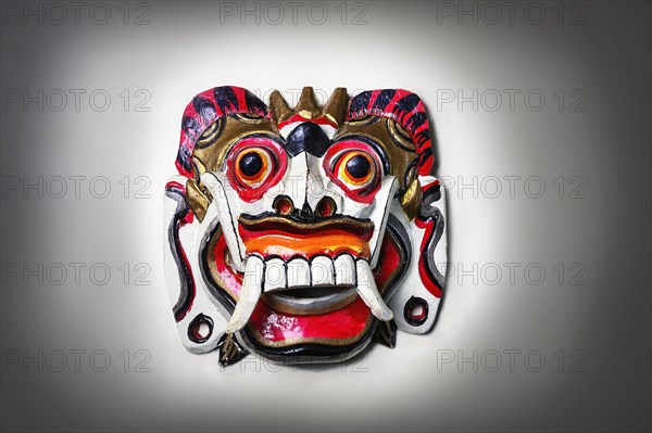 Balinese mythological wooden mask