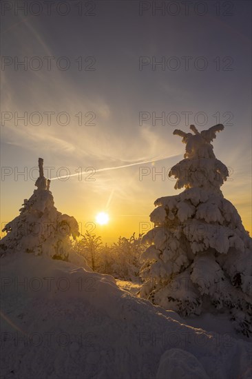 Winter on the Fichtelberg