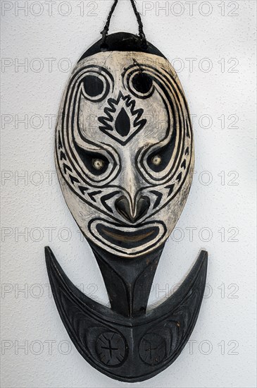 Mythological wooden mask