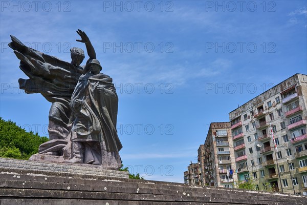 Monument commemorating World War 2