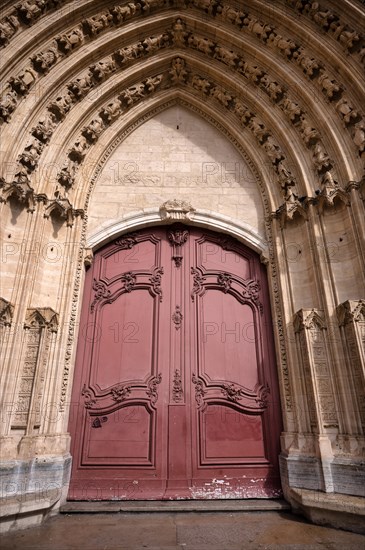 Entrance portal of Saint-Jean Cathedral