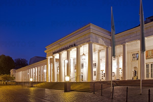 Hessian State Theatre in the Evening