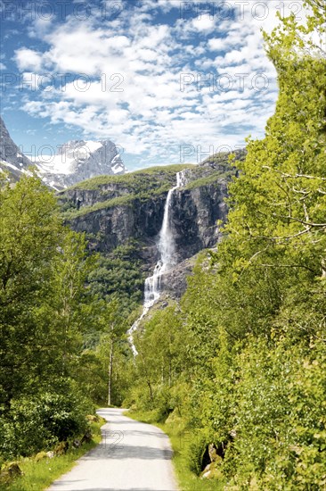 Waterfall in Olden