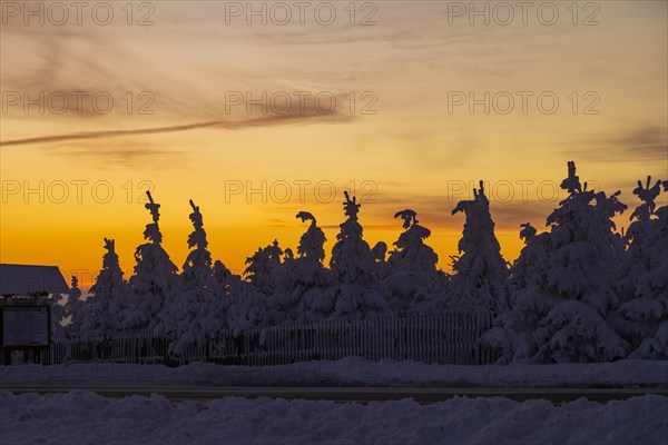 Winter on the Fichtelberg