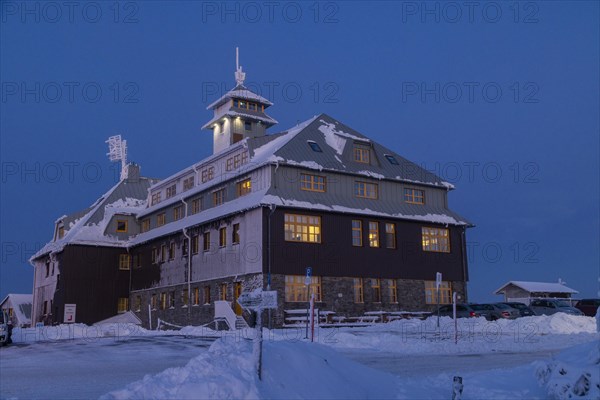 Winter on the Fichtelberg