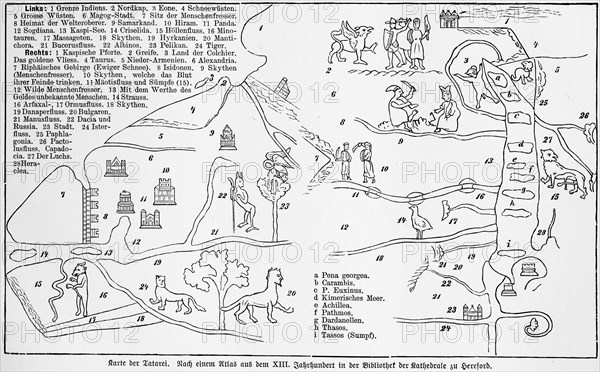 Map of the Tatarei