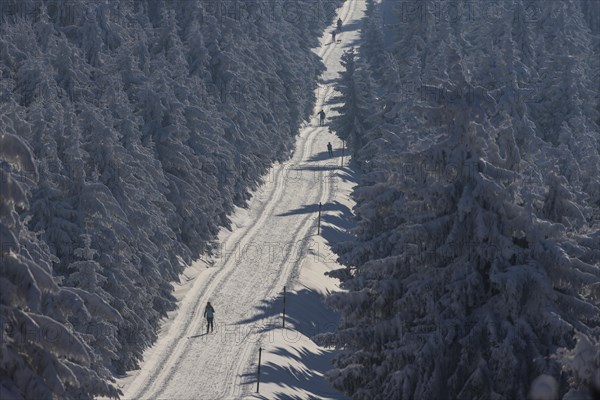 Winter on the Fichtelberg