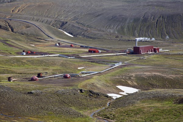 Krafla geothermal power plant