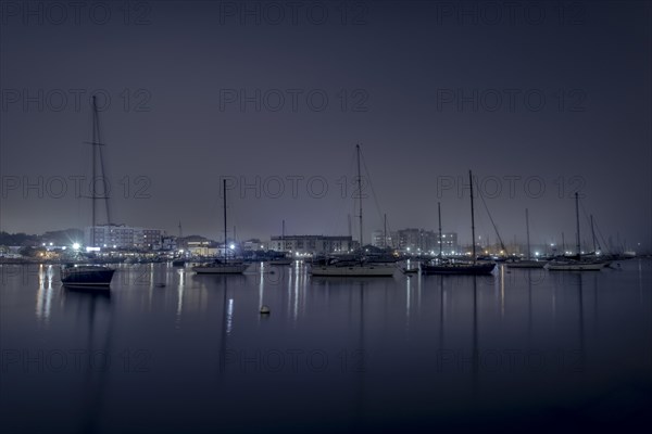 Foggy night at Sheepshead Bay