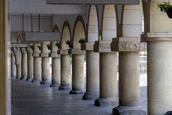 Archways of the buildings at Prinzipalmarkt