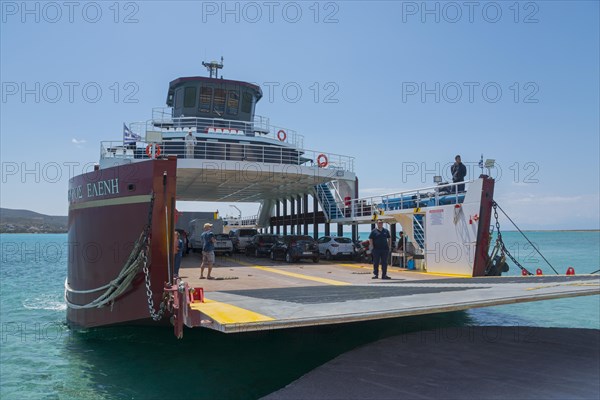 Ferry from Pounta to Elafonissos