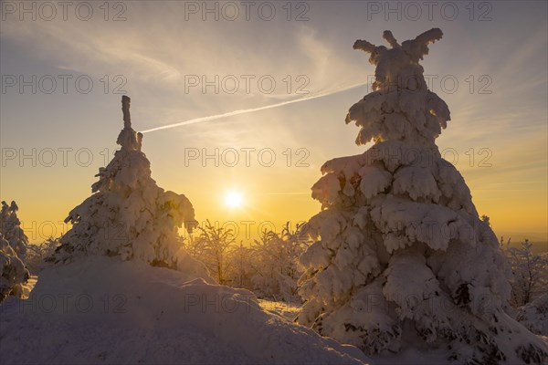 Winter on the Fichtelberg